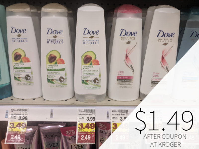 Dove Hair Care Just 1 49 During The Kroger Mega Sale