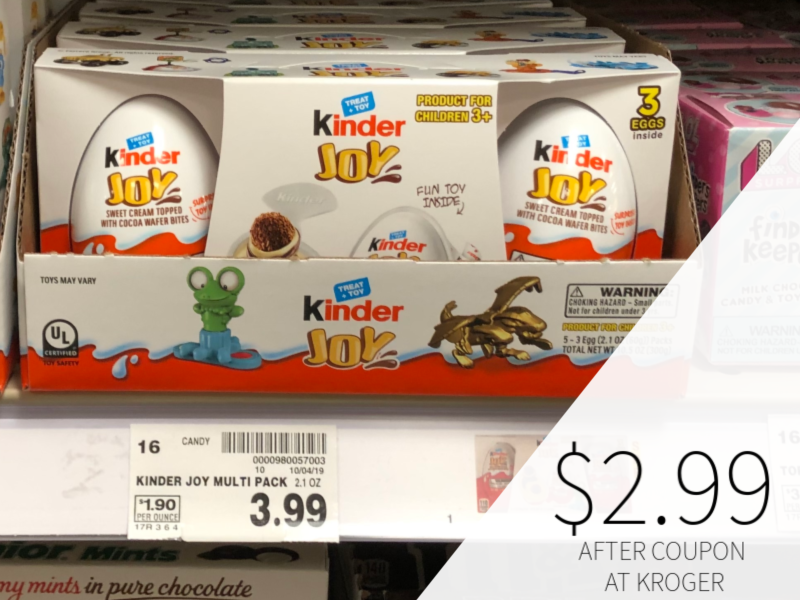 kinder joy 3 pack