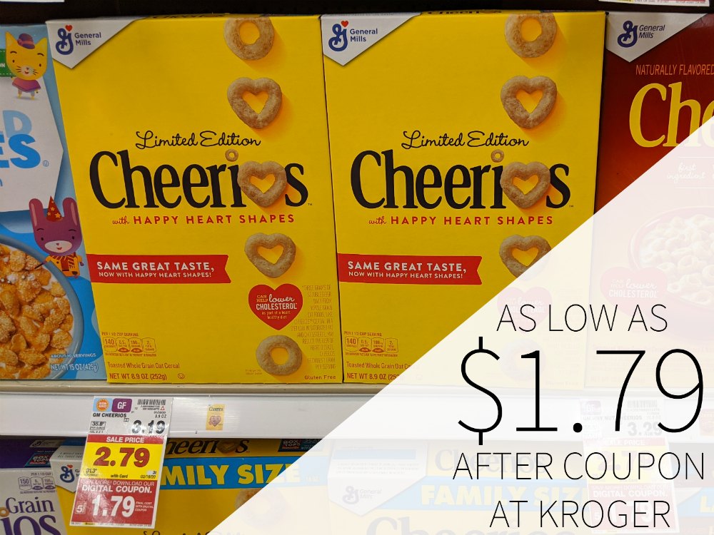 General Mills Cereals As Low As $1.79 At Kroger