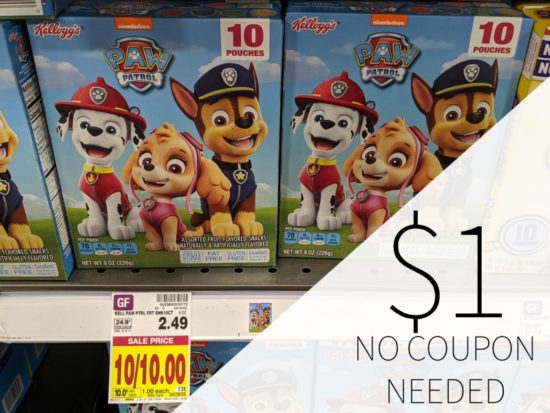 Kellogg's Fruit Snacks Just $1 - No Coupon Needed