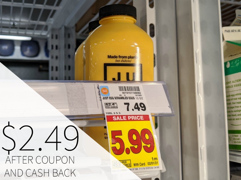 Just Egg Plant Based Scramble Just 2.49 At Kroger