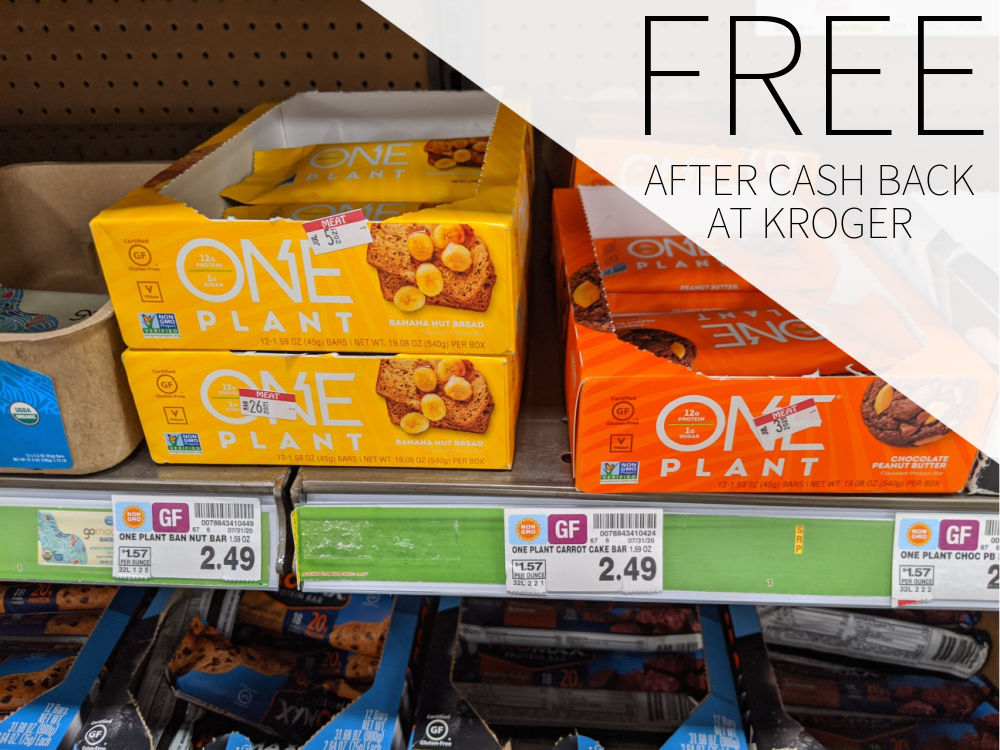 One Plant Protein Bar For FREE At Kroger