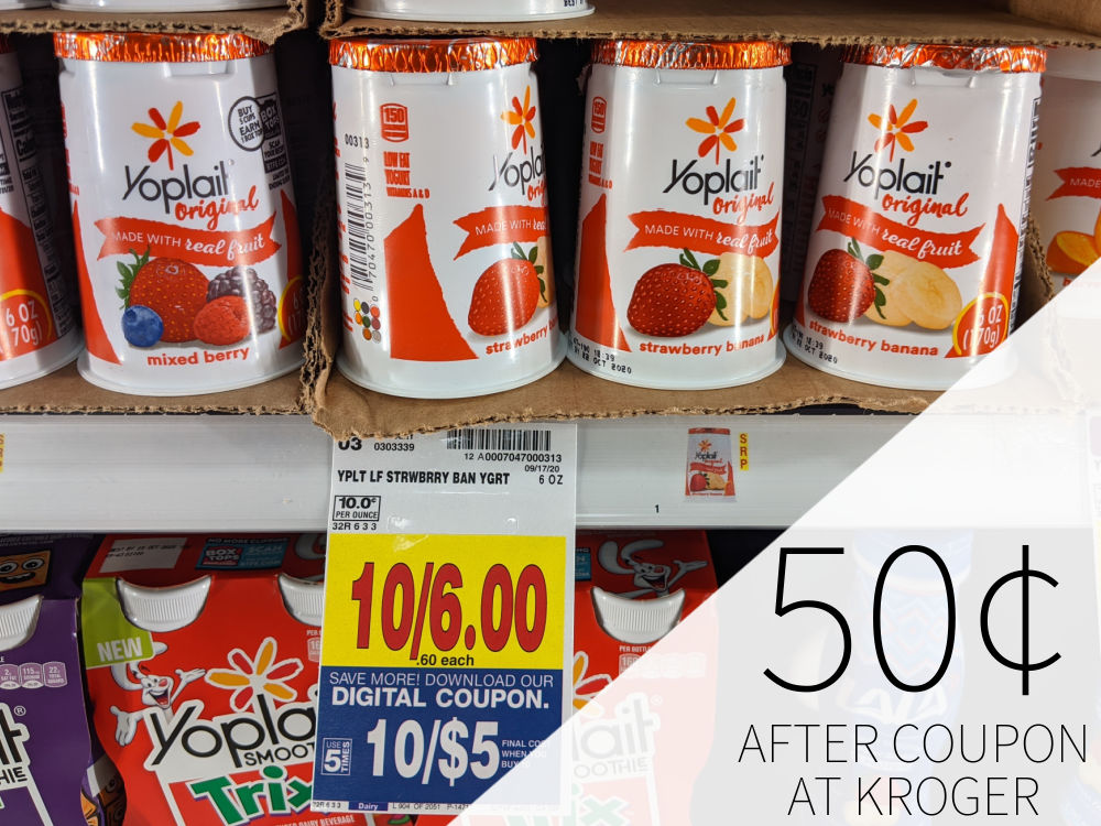 Yoplait Yogurt Just 50¢ Per Cup At Kroger 2