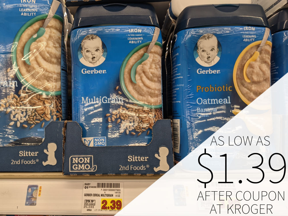 gerber cereal coupon