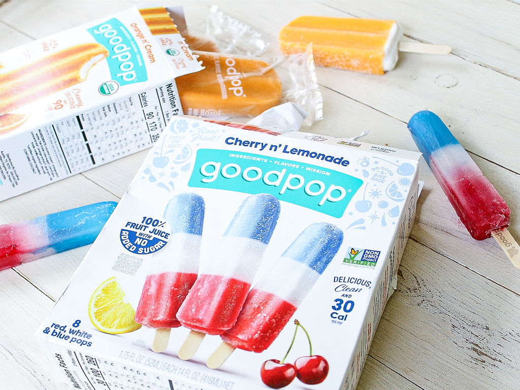 Red, White & Blue Ice Pops - 8 boxes