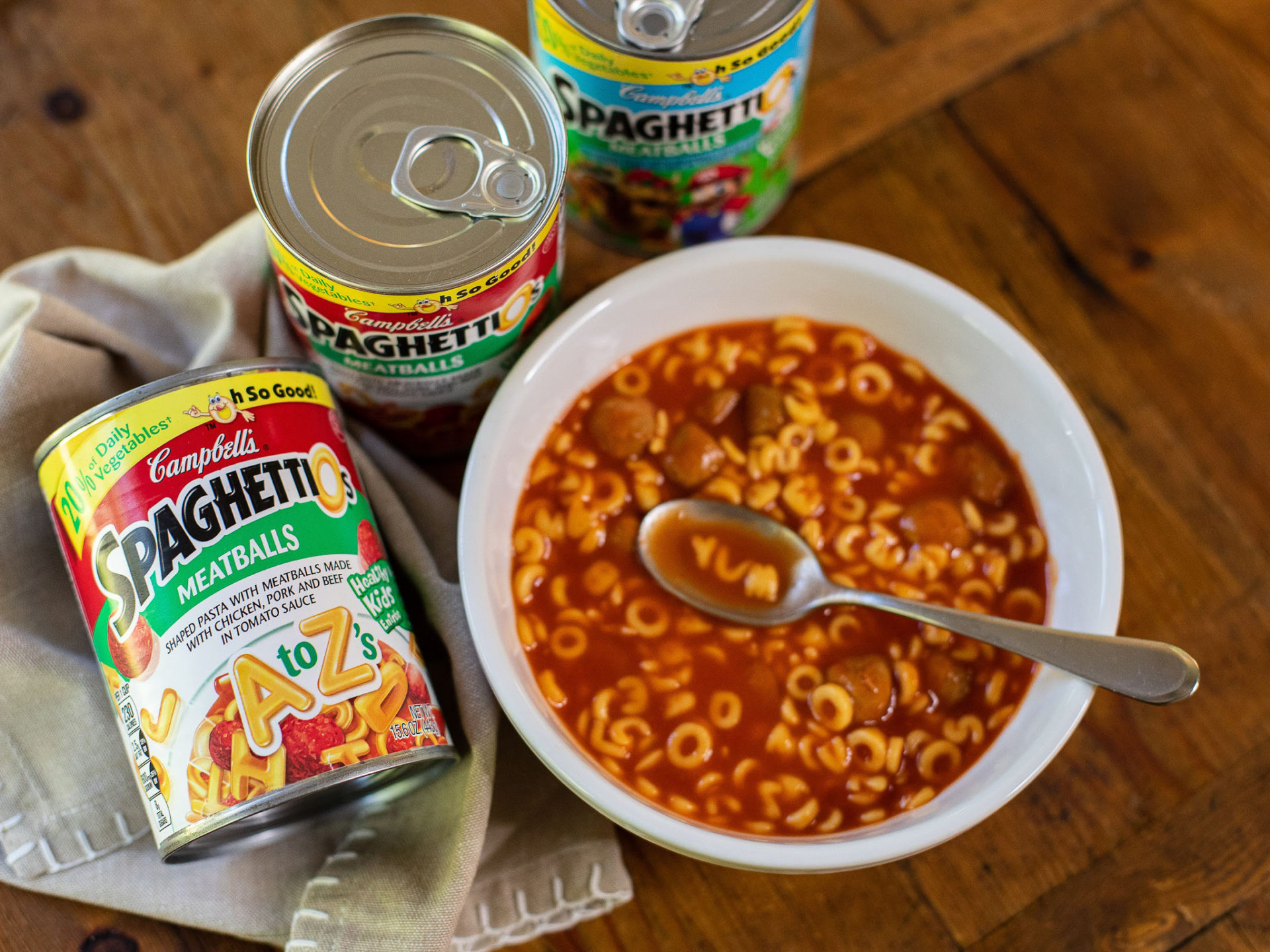 Campbell’s SpaghettiOs Just $1 Per Can At Kroger