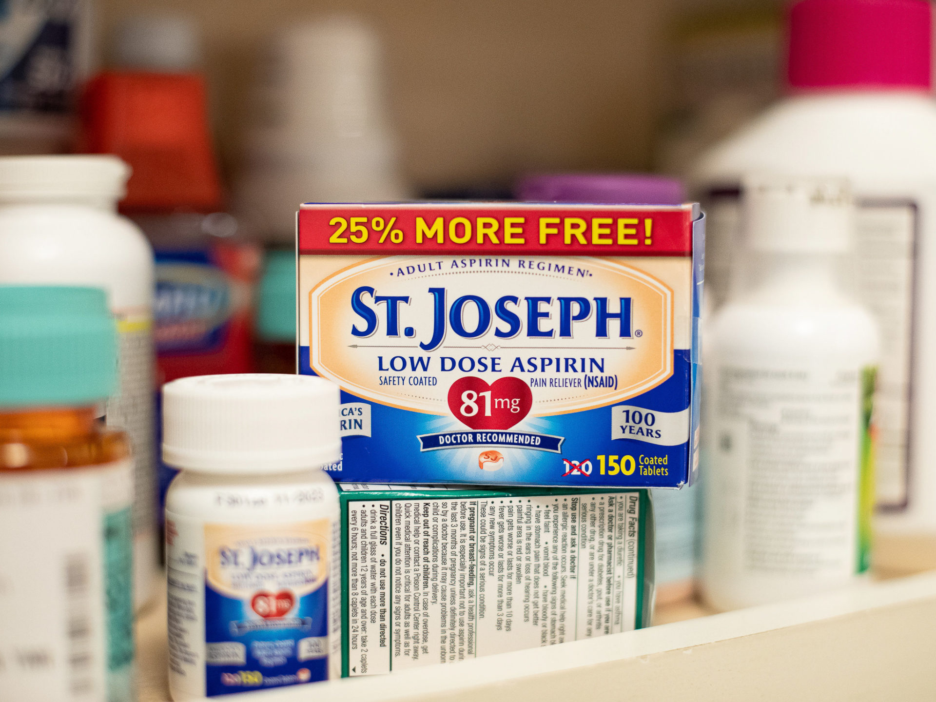 St. Joseph Low Dose Aspirin As Low As $2.49 At Kroger (Regular Price $5.99)