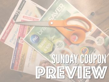 Sunday Coupon Preview For 9/5 - One Insert
