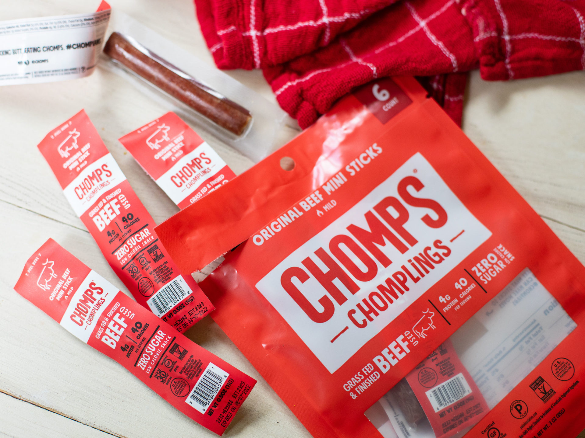 Chomps Chomplings Mini Beef or Turkey Sticks As Low As $1.49 At Kroger (Regular Price $9.29)