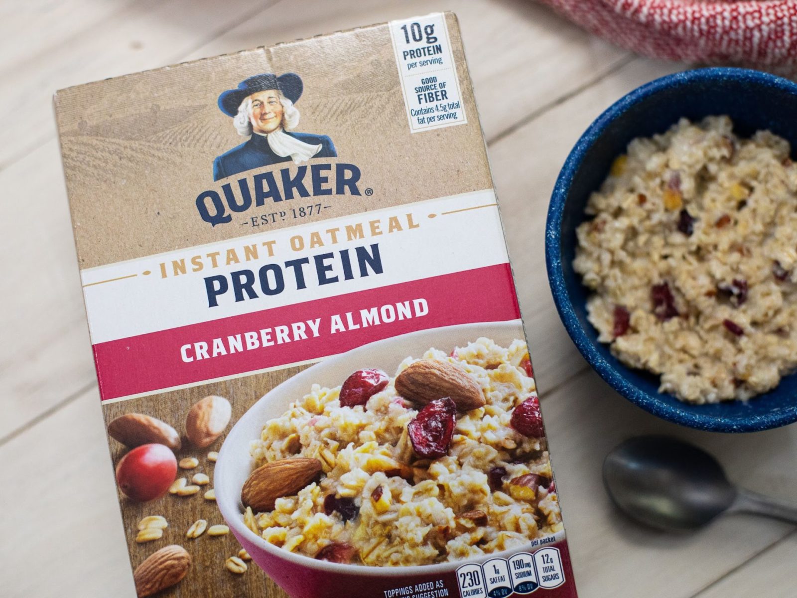 Quaker Protein Instant Oatmeal As Low As .94 At Kroger