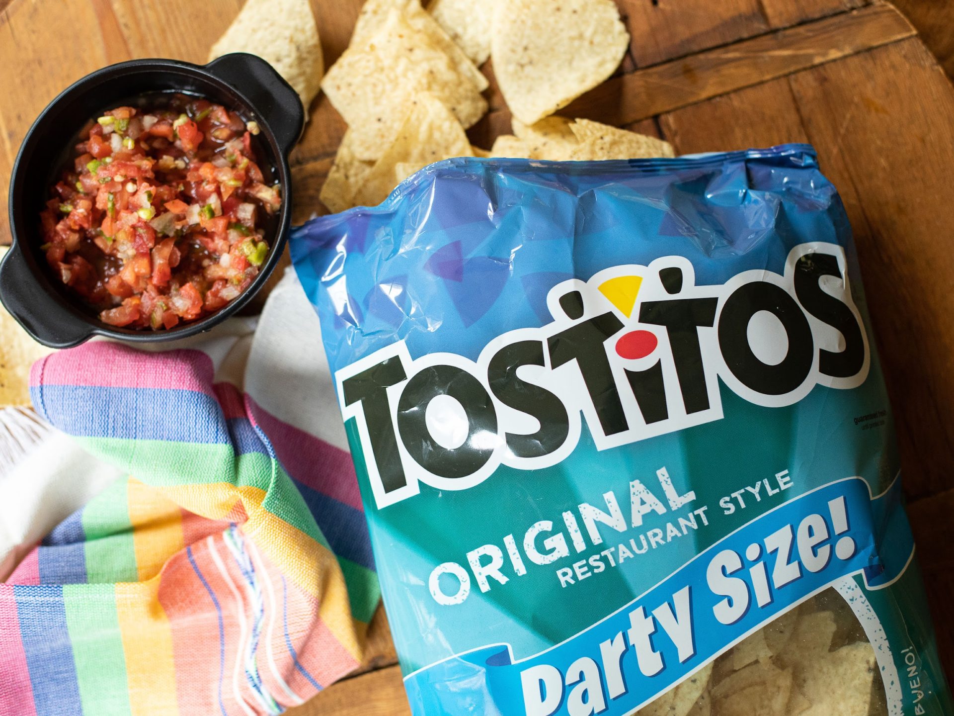 Tostitos, Fritos Or Cheetos Party Size Chips Just $3.49 At Kroger (Regular Price $6.99)