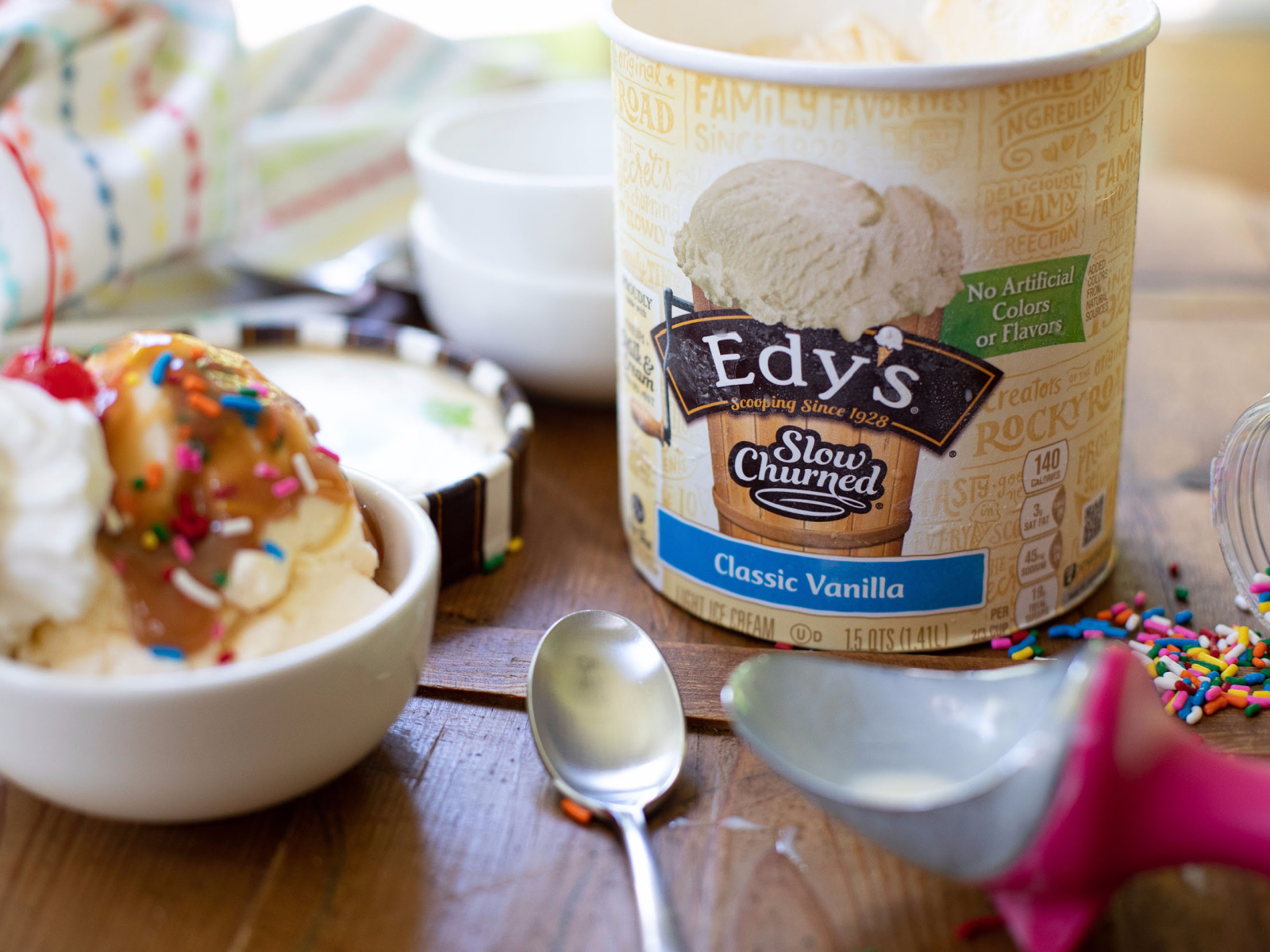 Edy’s/Dreyer’s Ice Cream Just $3.50 At Kroger (Regular Price $6.49)