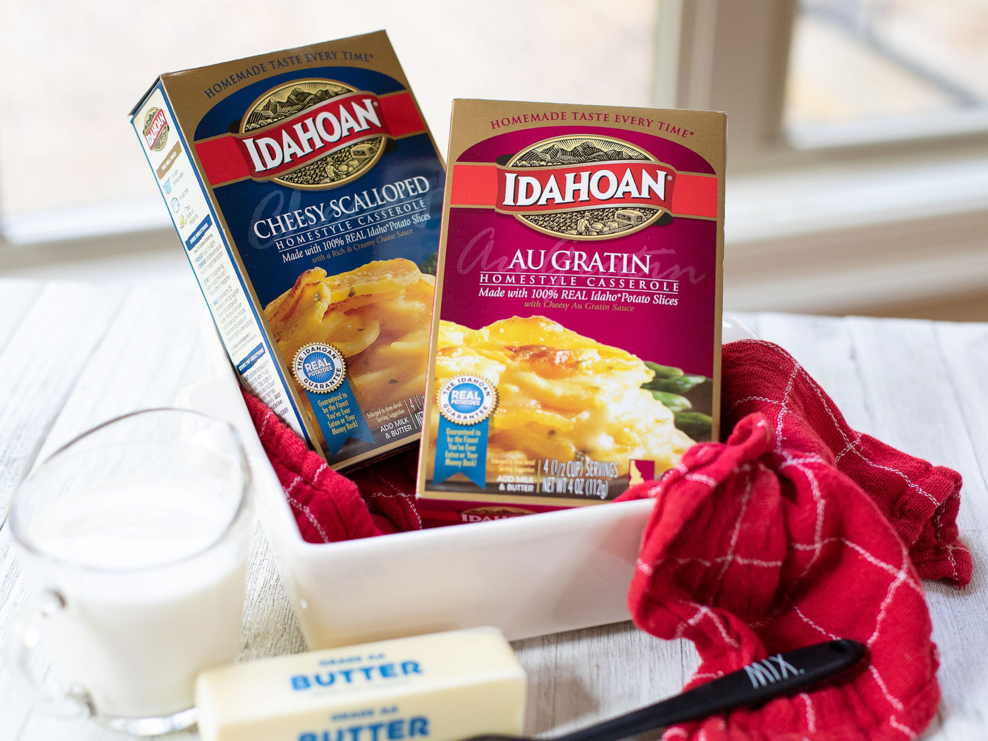 Pick Up Idahoan Mashed or Casserole Potatoes For Just 99¢ At Kroger