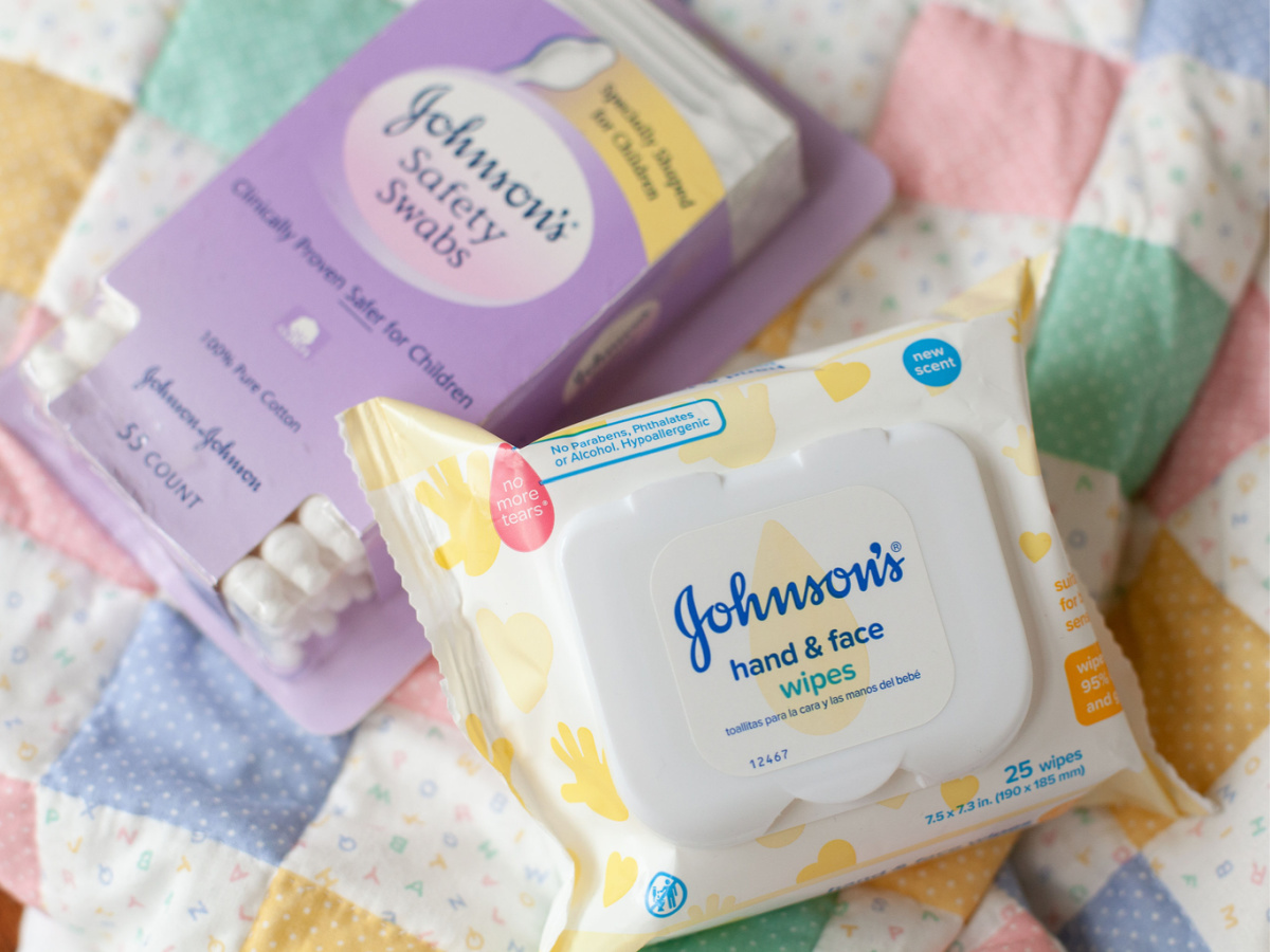 Johnson's® Baby Hand and Face Wipes