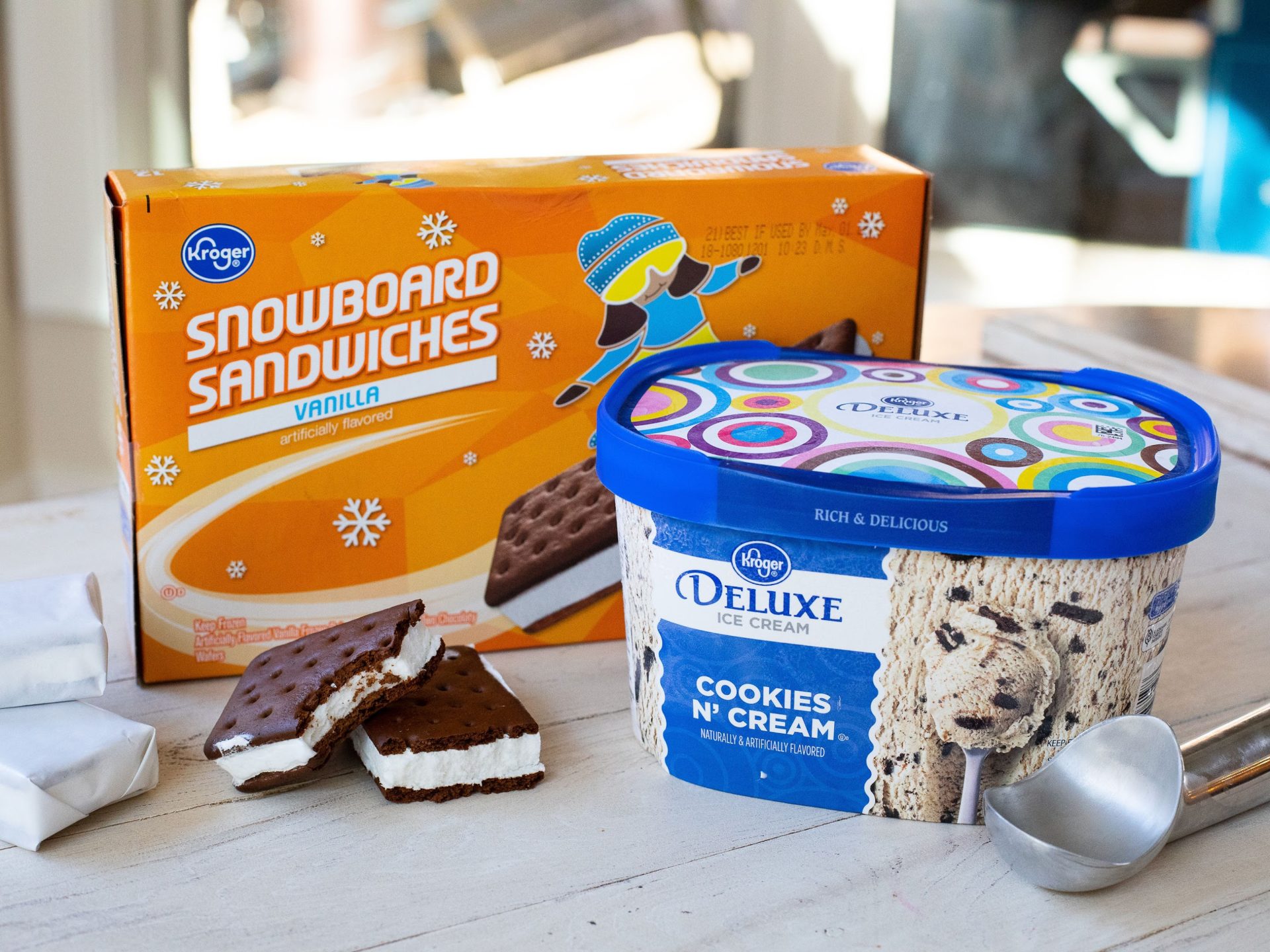 Kroger Ice Cream And Ice Cream Sandwiches Just $2.29 At Kroger