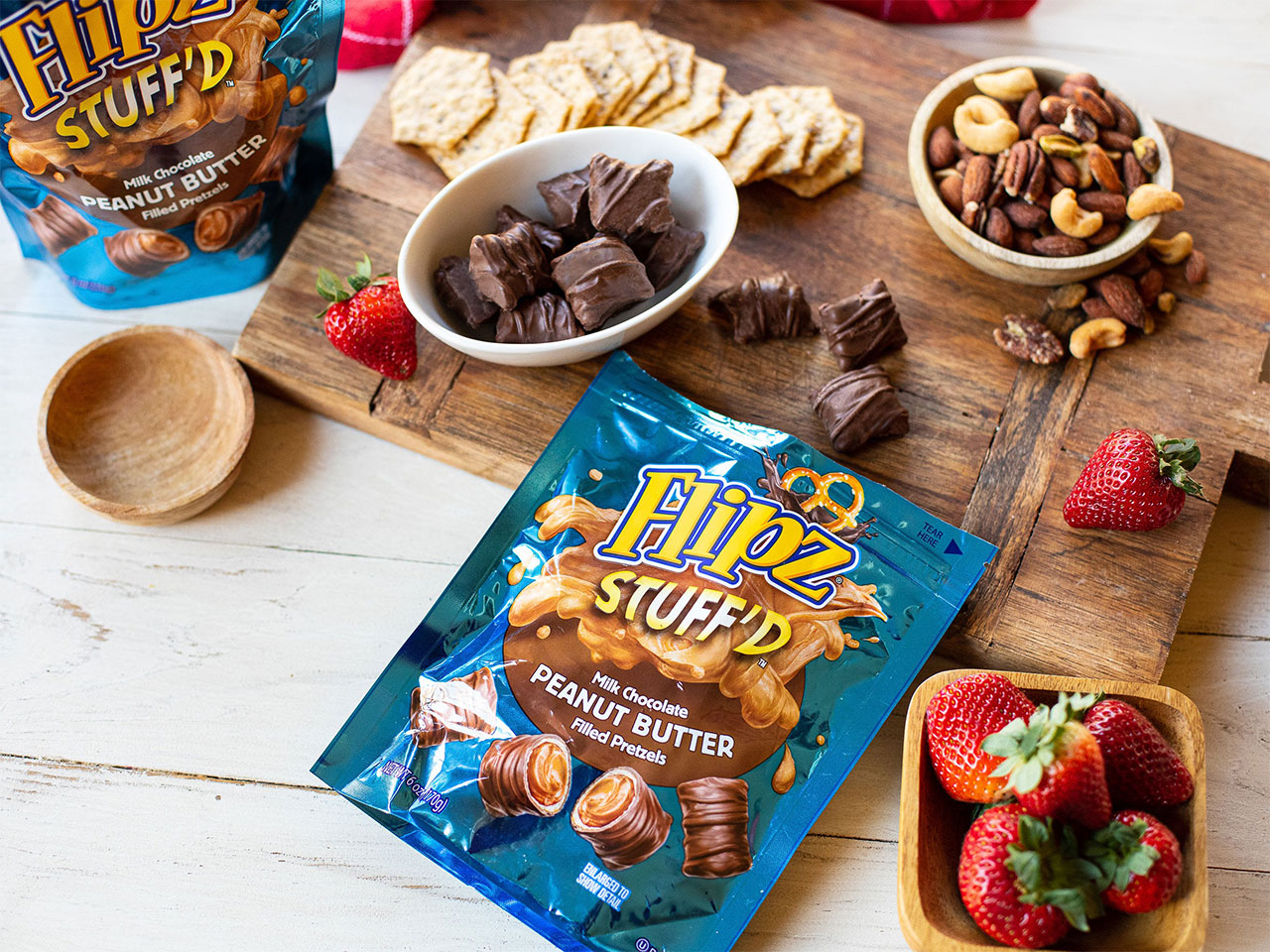 Flipz Chocolate Covered Pretzels Or Stuff’d Peanut Butter Pretzels Just $2.25 At Kroger