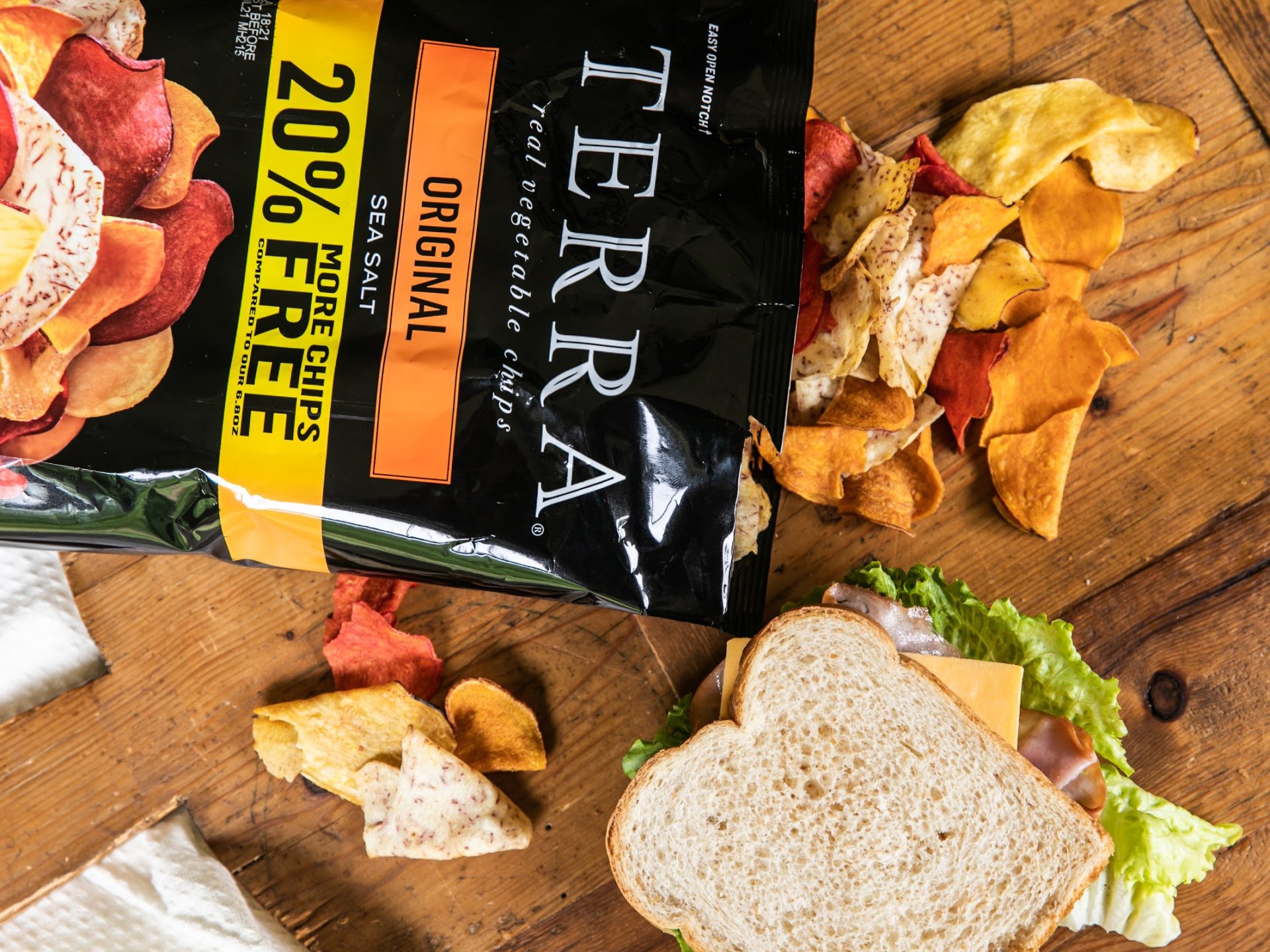 Terra Vegetable Chips Just $2.49 Per Bag At Kroger (Regluar Price $4.29)