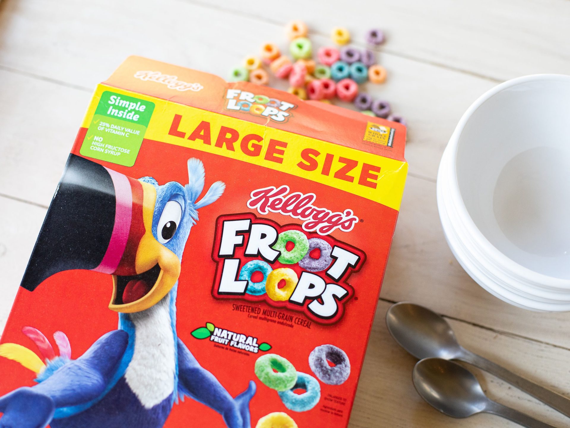 Kellogg’s Large Size Boxes Of Cereal As Low As $1.49 At Kroger