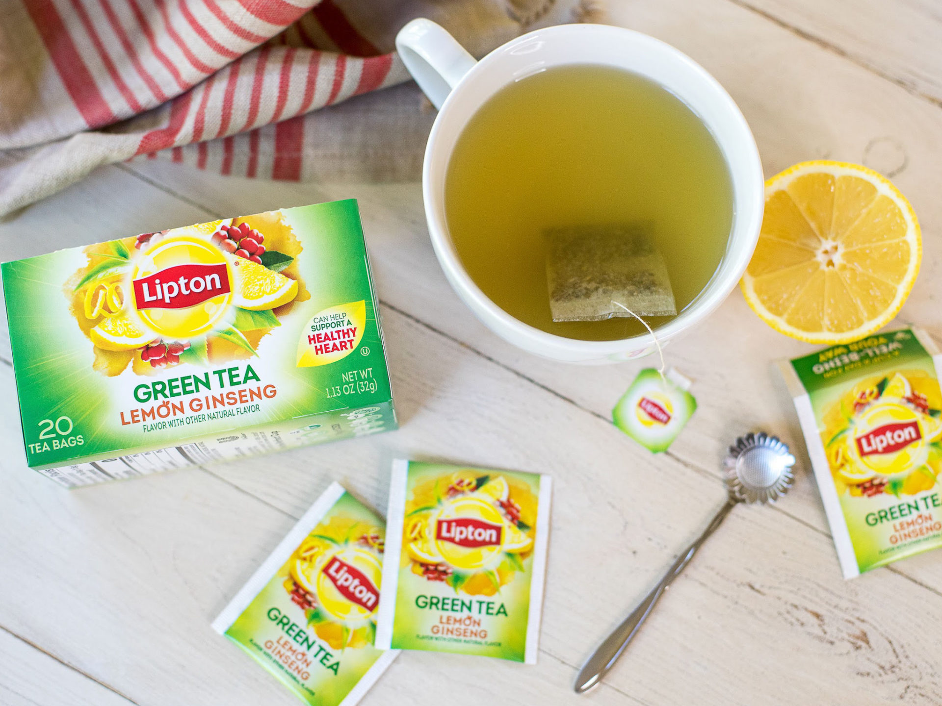 Lipton Green Tea 20-Count Just $1.99 At Kroger