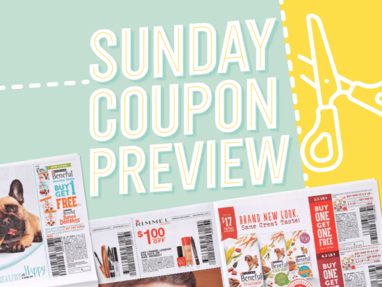 Sunday Coupon Preview For 1/16 - Two Inserts