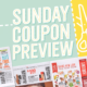 Sunday Coupon Preview For 1/16 - Two Inserts