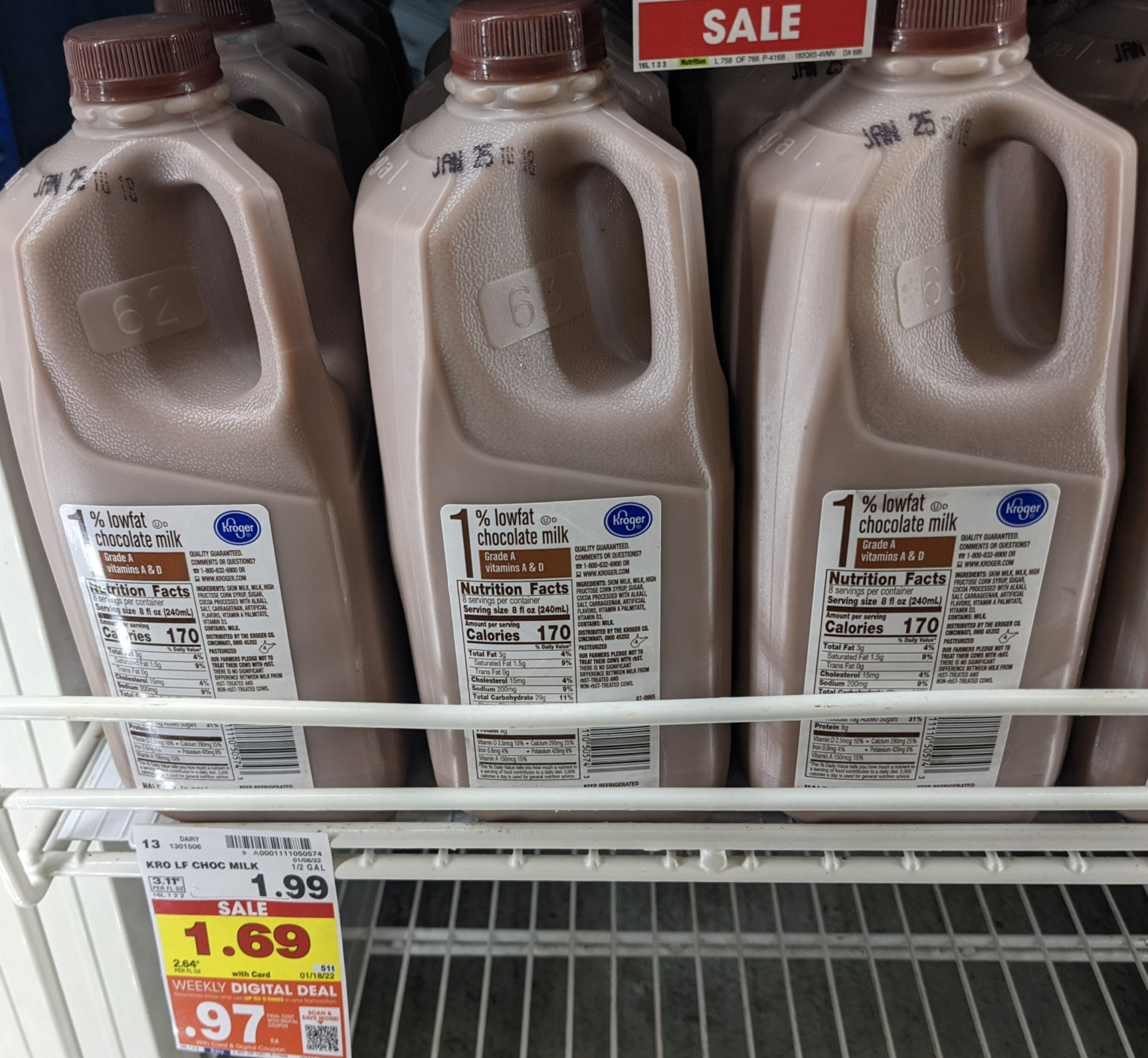 Get Low Fat Chocolate Milk For Just 97¢ Each