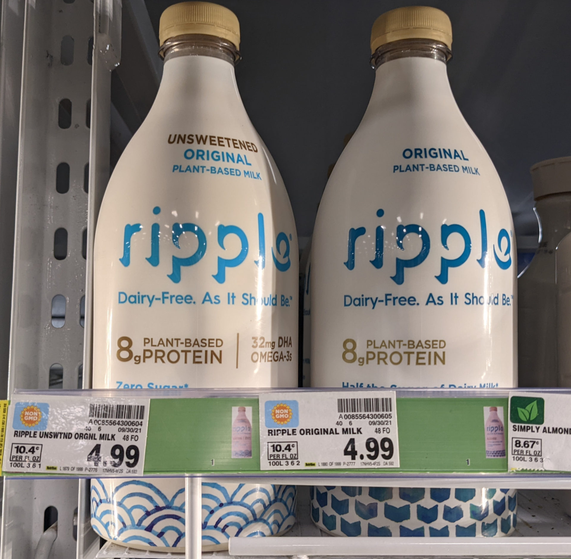 Ripple Dairy-Free Milk Just $2.99 At Kroger 1