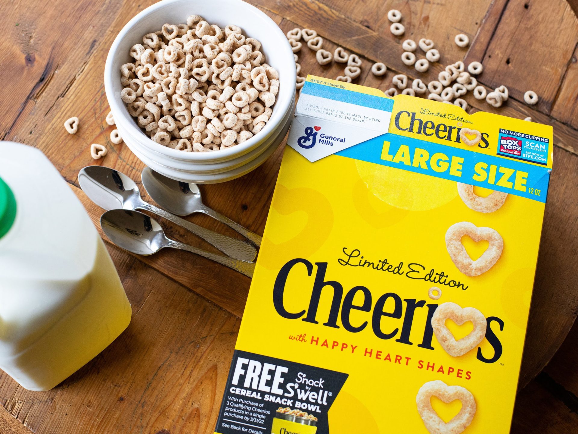 Large Size Boxes Of General Mills Cheerios Cereal Just $1.99 At Kroger