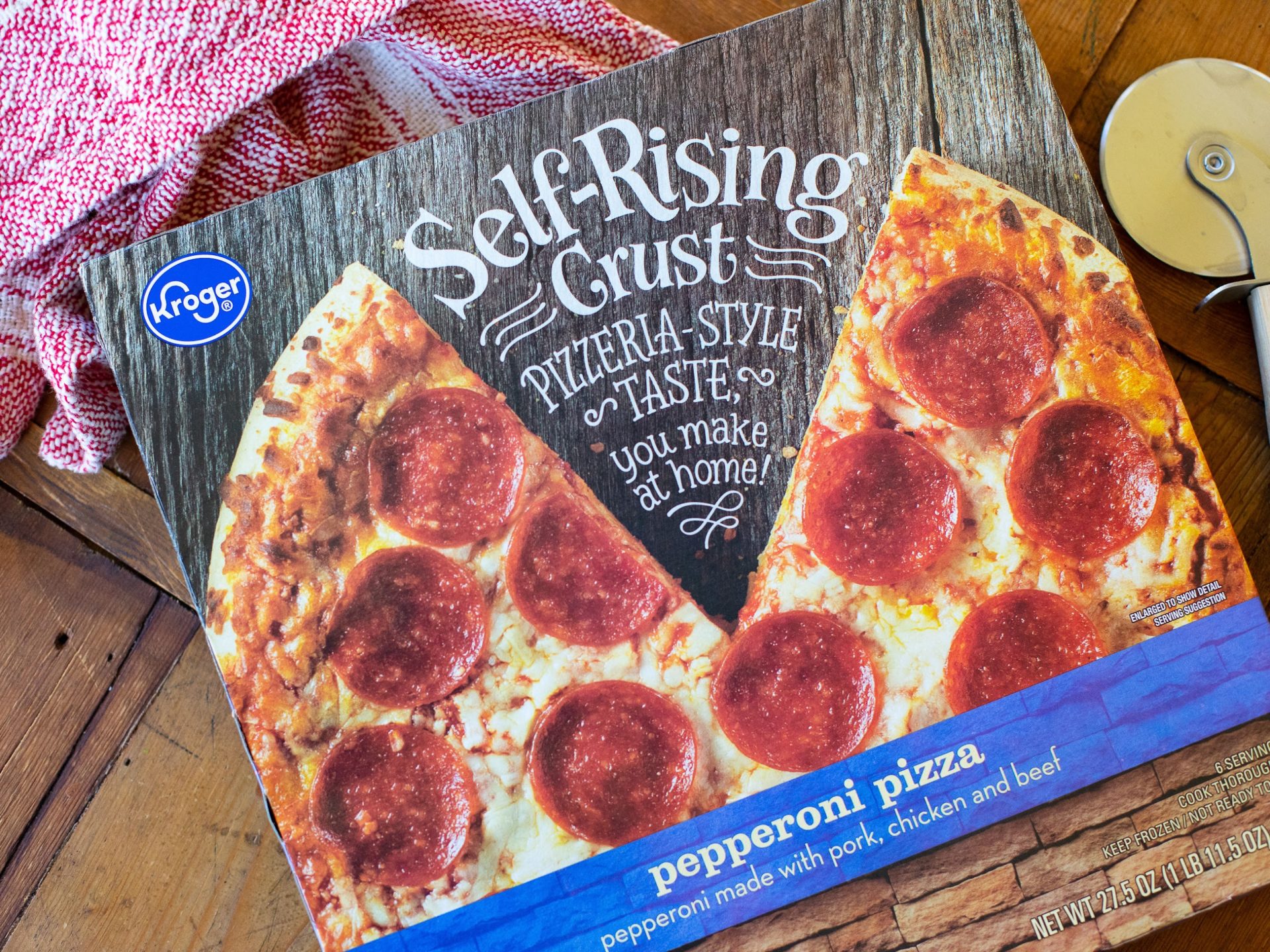 Kroger Self-Rising Crust Pizza Just $3.49 At Kroger