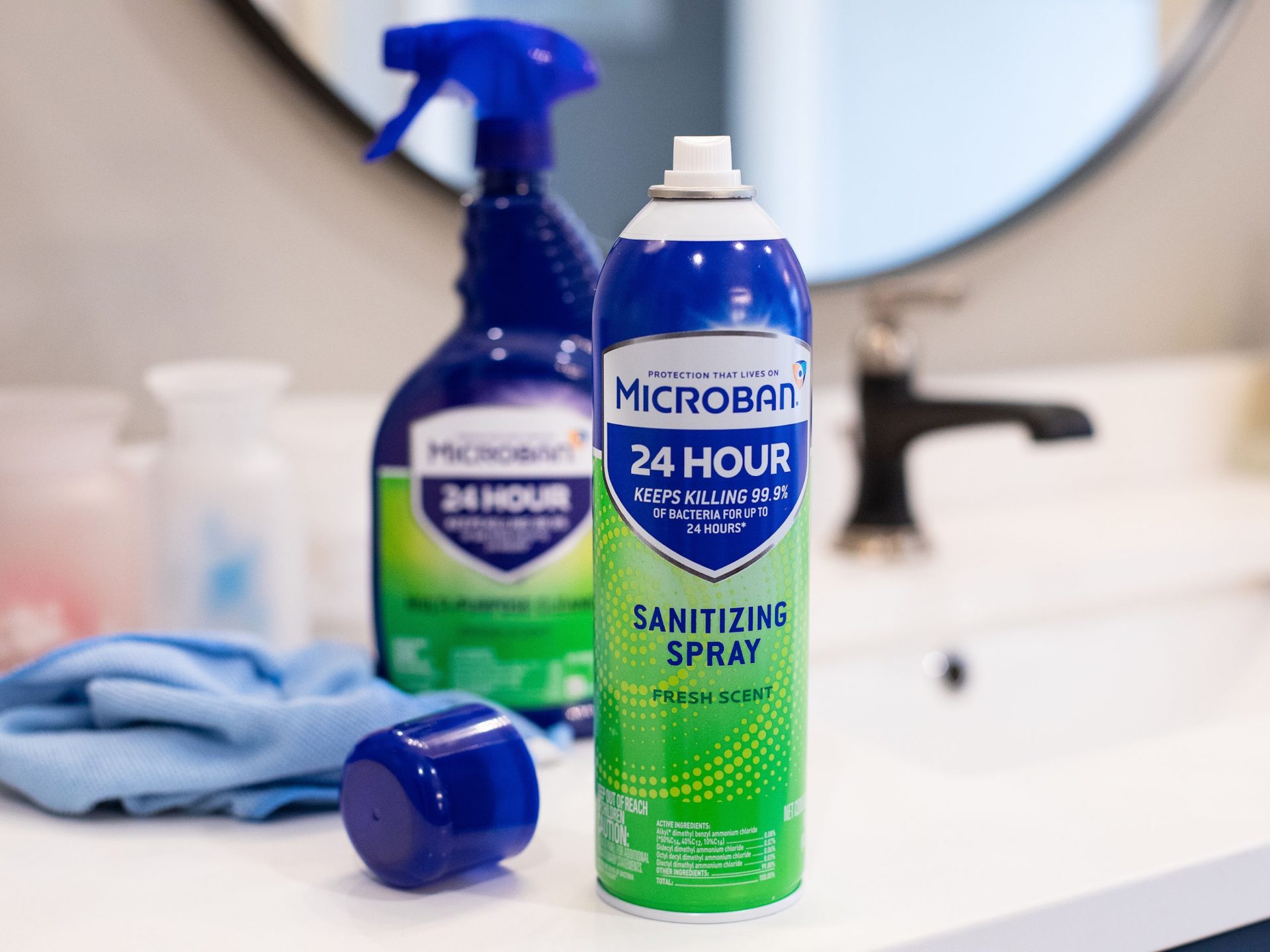 Microban Multi-Purpose Or Bathroom Cleaner As Low As $2.29 At Kroger