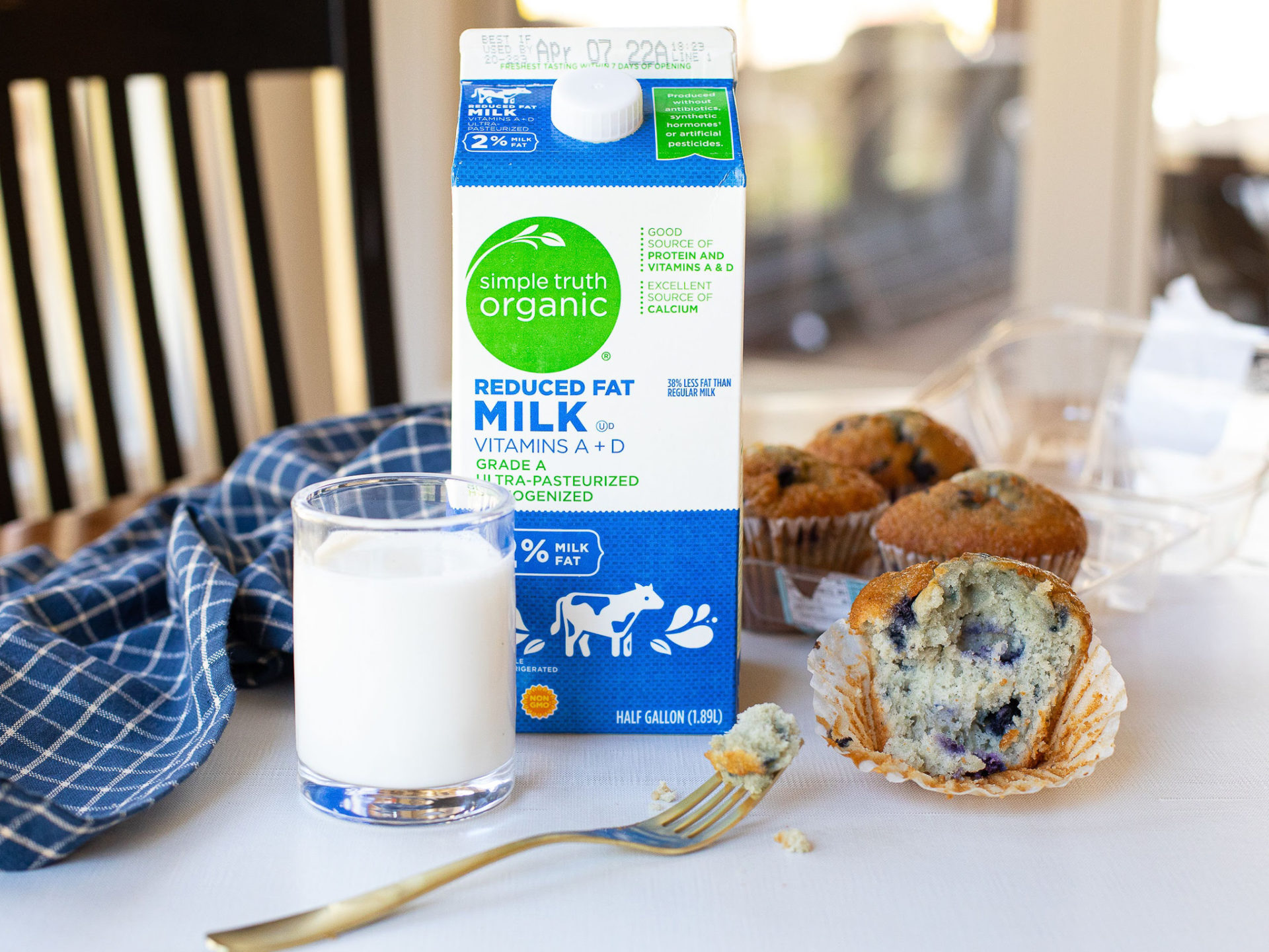 Get Half Gallon Cartons Of Simple Truth Organic Milk For Just $2.99