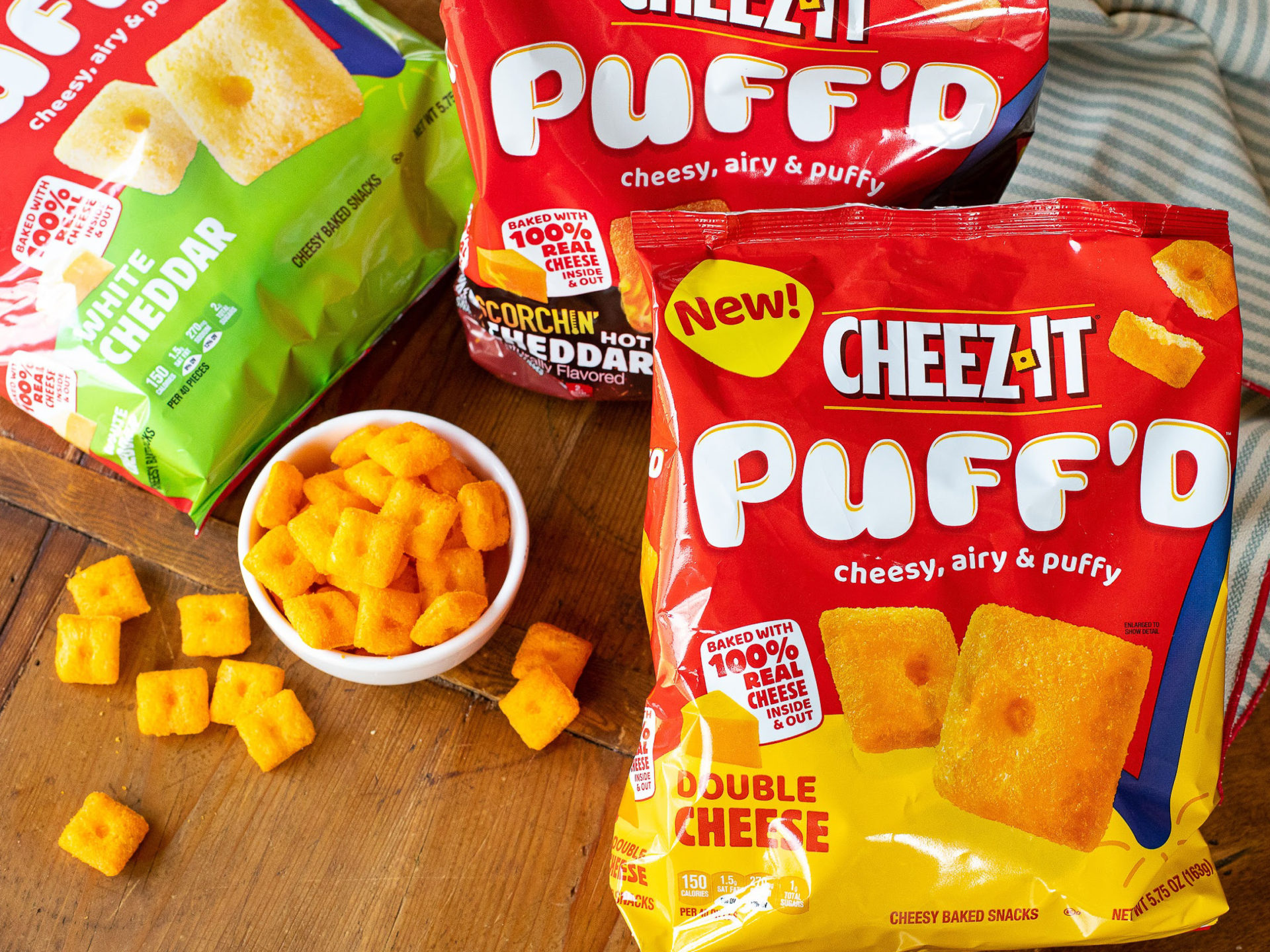 Cheez-It Family Size Puff’d Crackers As Low As $3.74 At Kroger