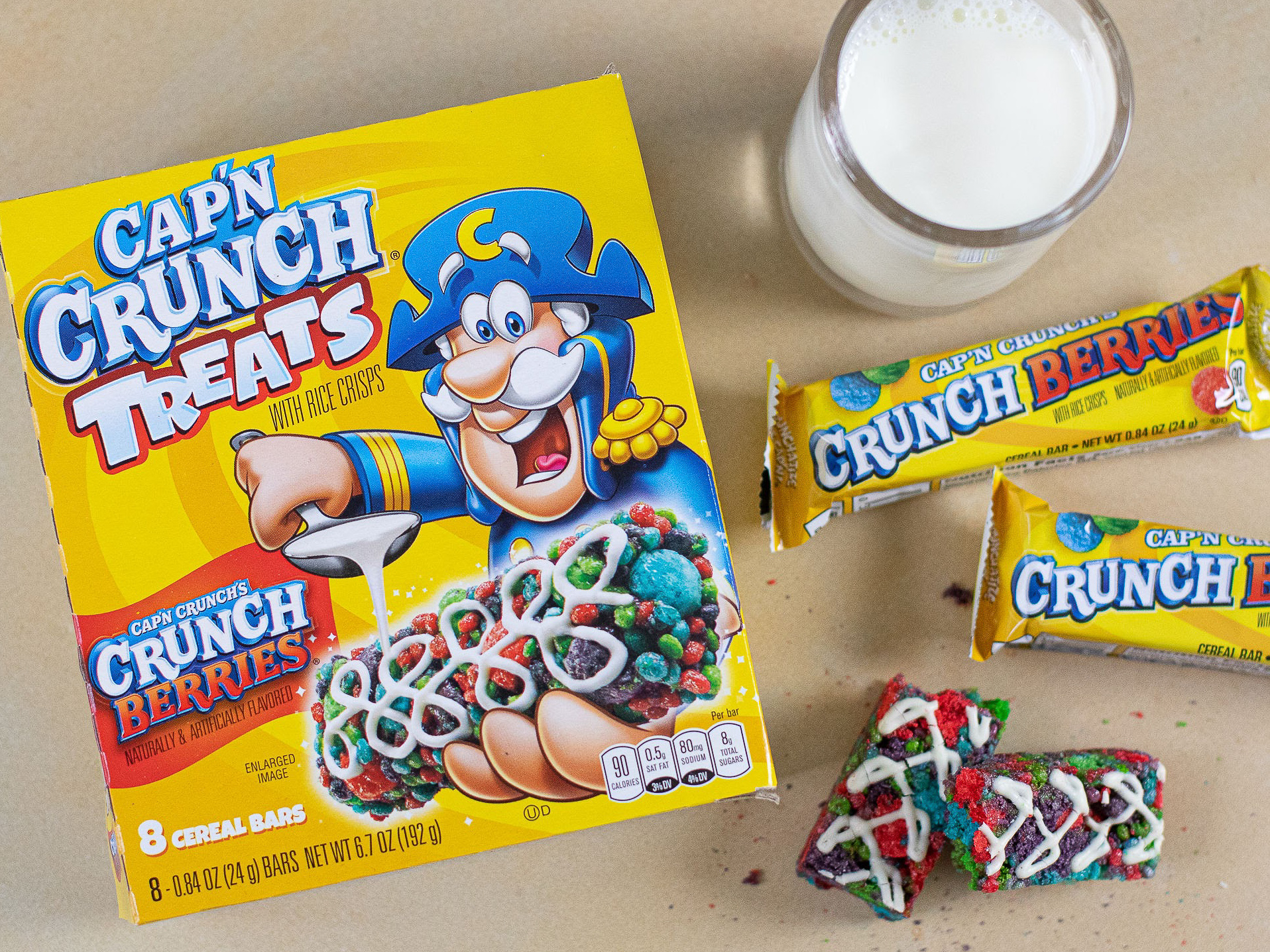 Grab The Boxes Of Cap’n Crunch Treats Bars For Just $1.49 At Kroger