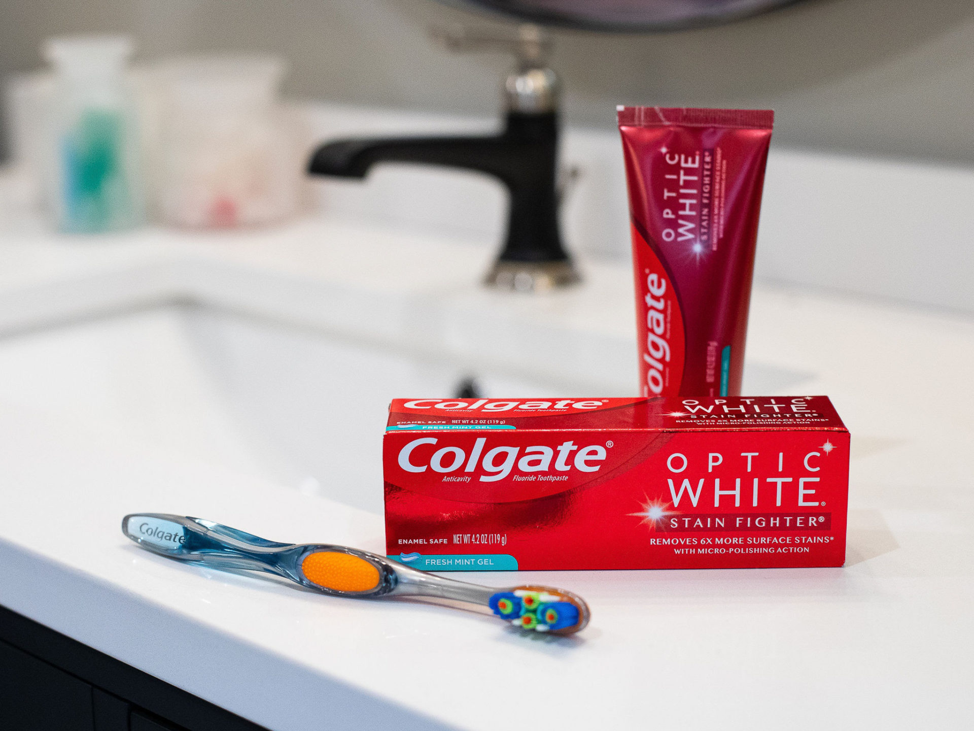 Colgate Optic White Toothpaste As Low As 99¢ At Kroger