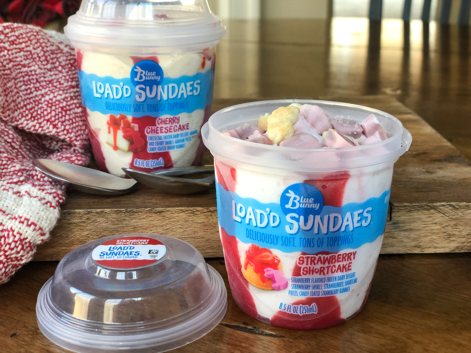 Get Frozen Sweet Treats For Cheap – Blue Bunny Load’d Sundaes As Low As $1.29 At Kroger