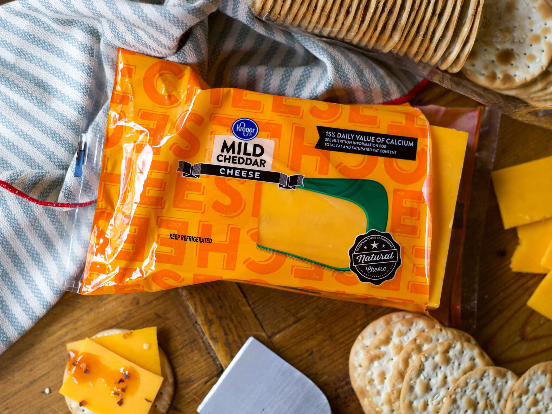 Big Bags Or Blocks Of Kroger Cheese Just $5.99