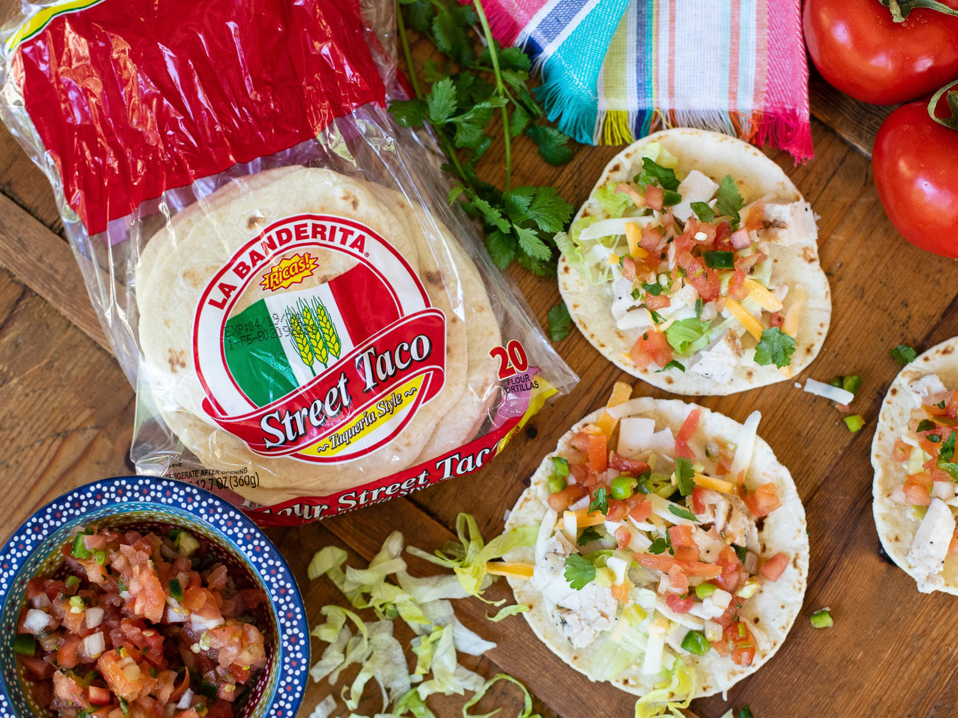 Get La Banderita Street Taco Tortillas For Just $1.49 At Kroger