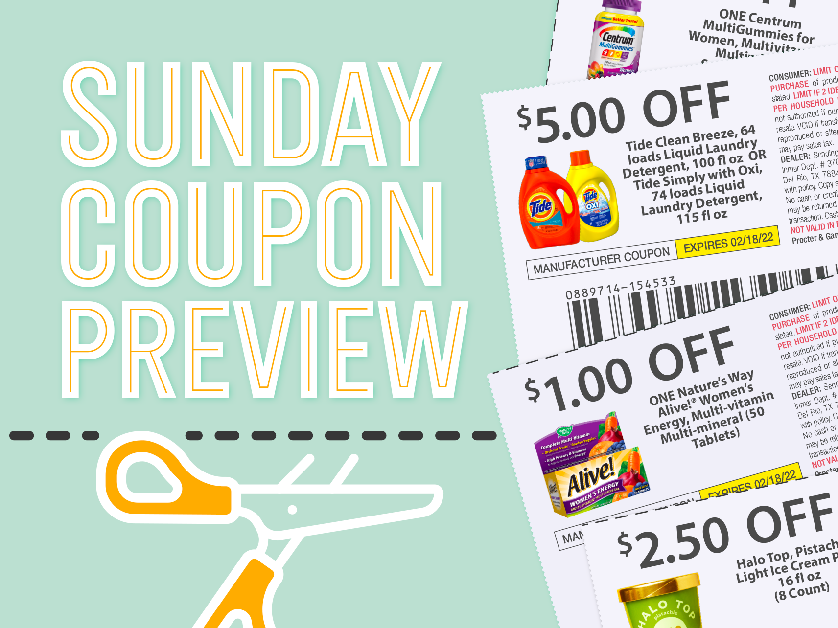 Sunday Coupon Preview For 2/11 – One Insert