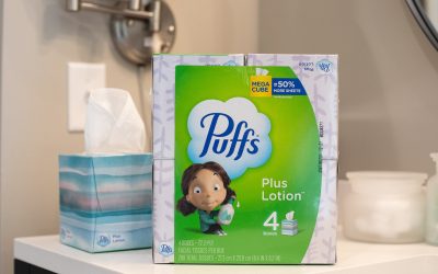 Get 4-Packs Of Puffs Facial Tissues For Just $5.99 At Kroger
