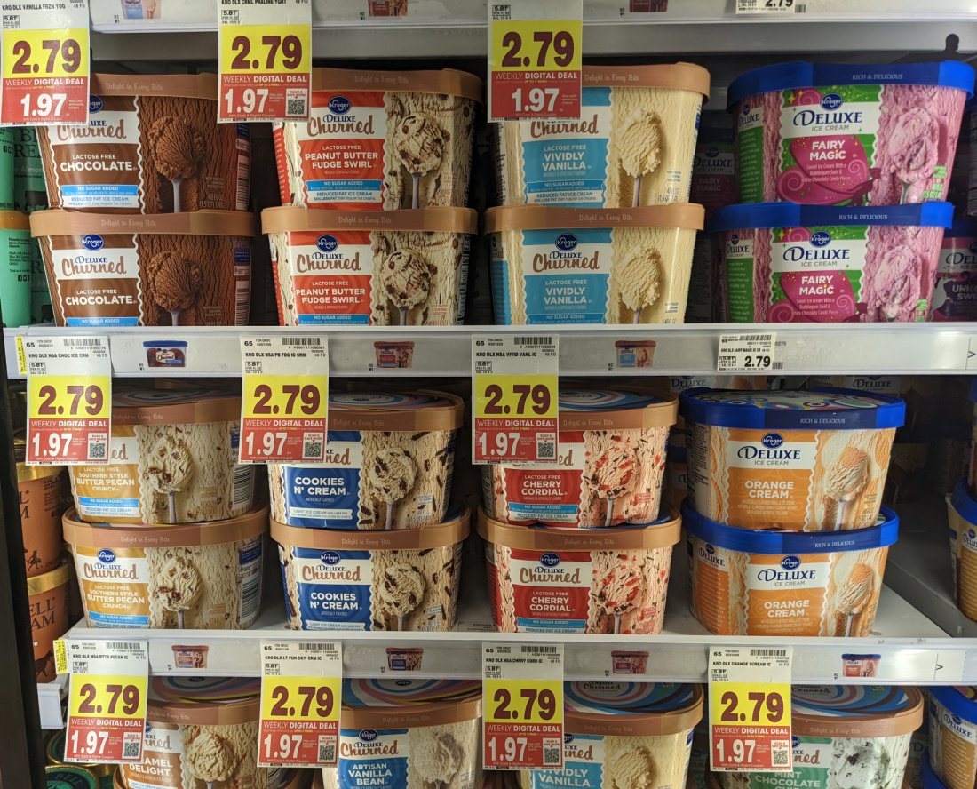Get Kroger Deluxe Ice Cream For Just 1.97 iHeartKroger