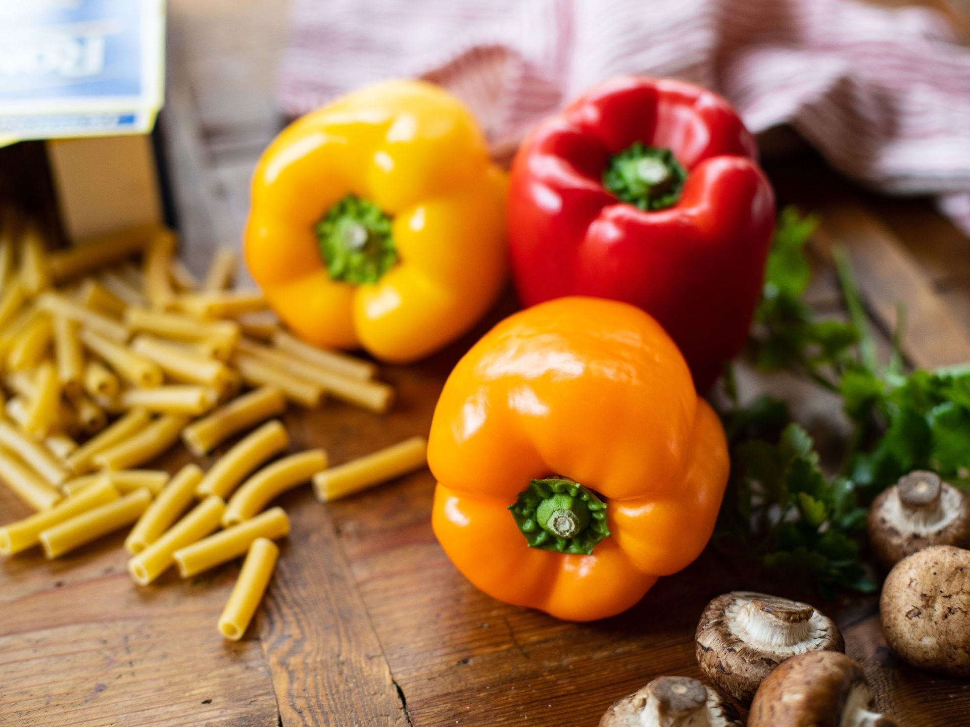 Red, Orange Or Yellow Bell Peppers Just 89¢ Each At Kroger
