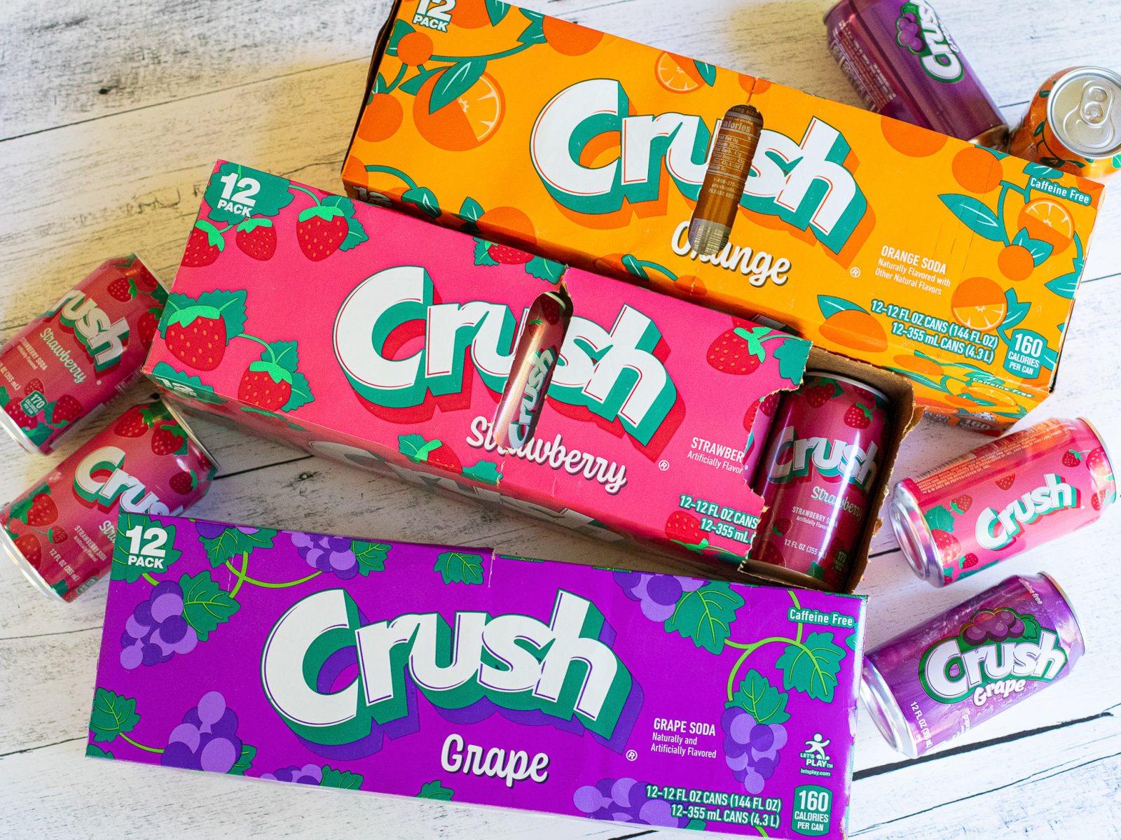 Crush Soda 12-As Low As $2.85 At Kroger (Regular Price $8.99)