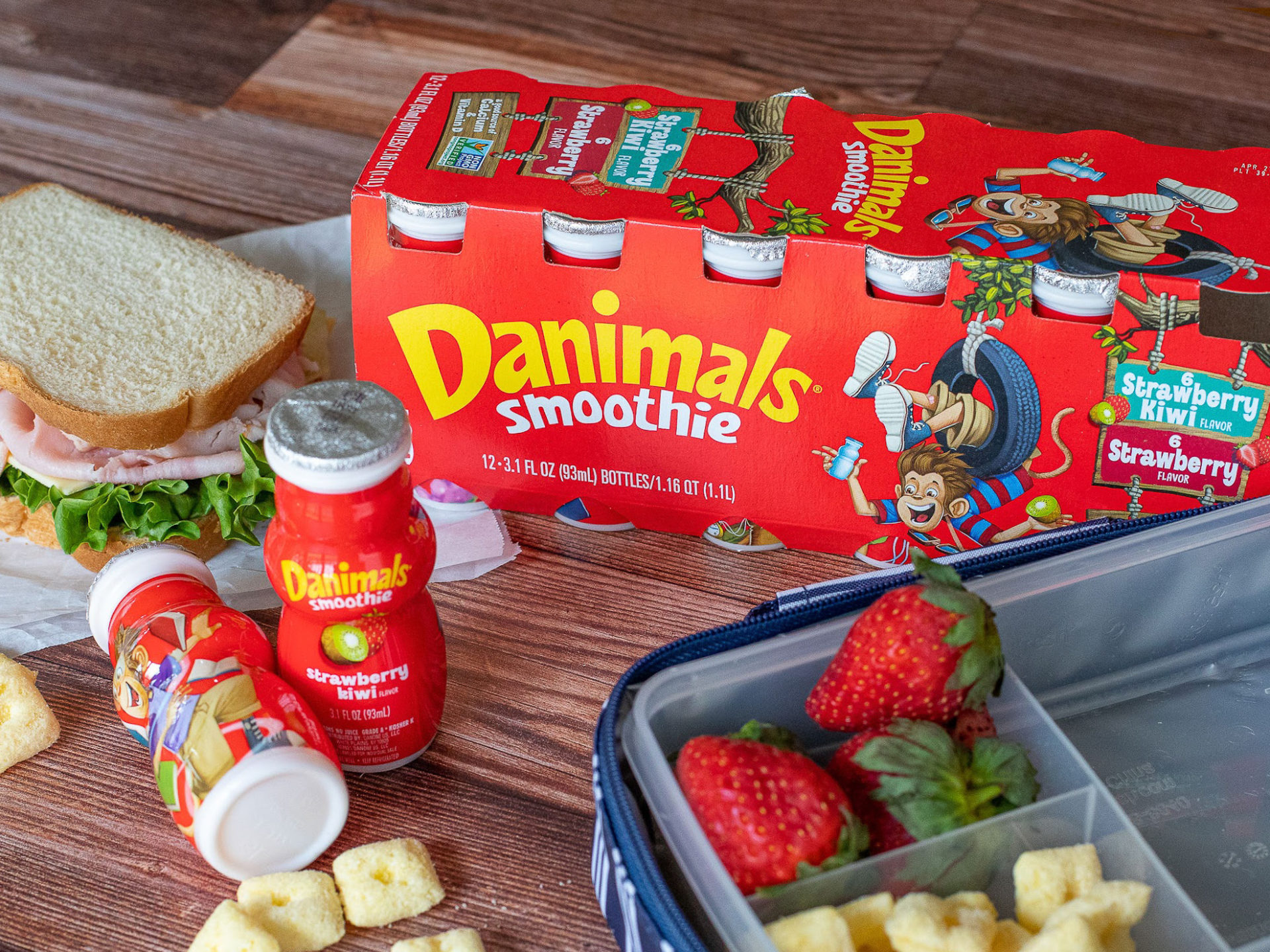 Dannon Danimals Smoothie 12-Pack Just $2.49 At Kroger