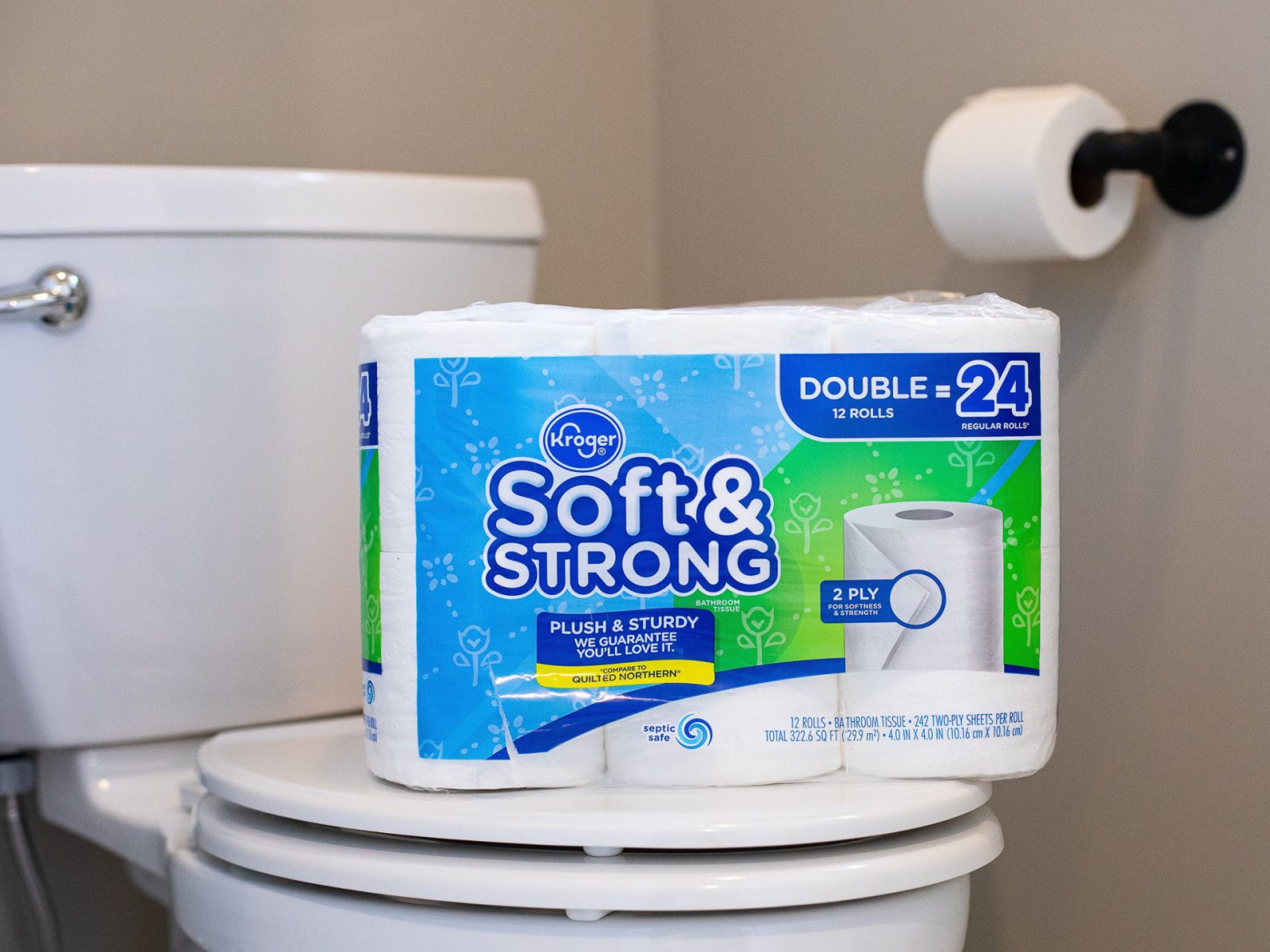 Kroger Soft And Strong Bath Tissue Is Just $4.99