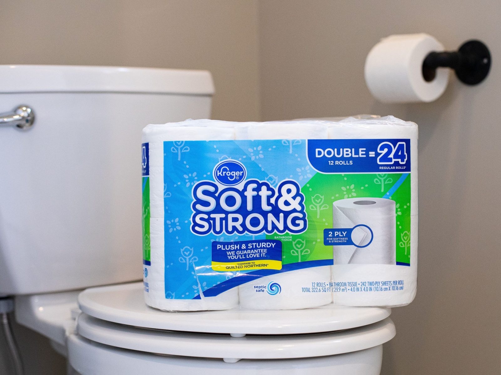 Kroger Soft And Strong Bath Tissue Is Just $3.99