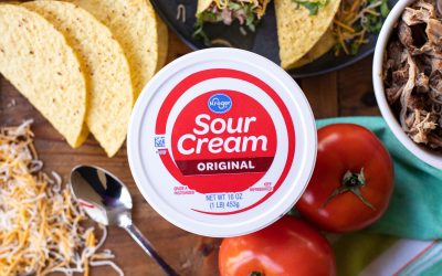 Get Kroger Sour Cream or Cottage Cheese For Just $1.49