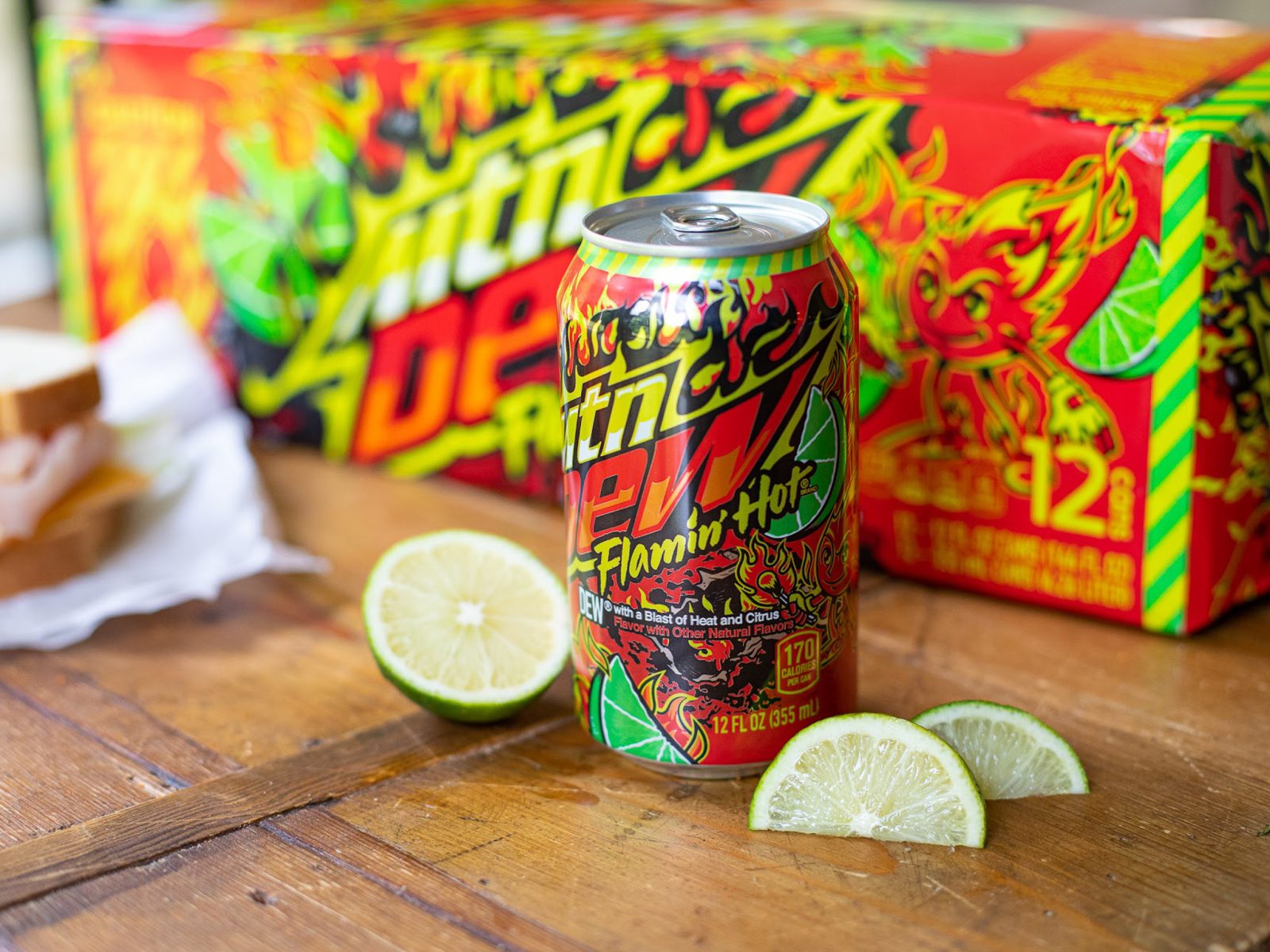 Mountain Dew Flamin’ Hot Only 62¢ Per Pack At Kroger