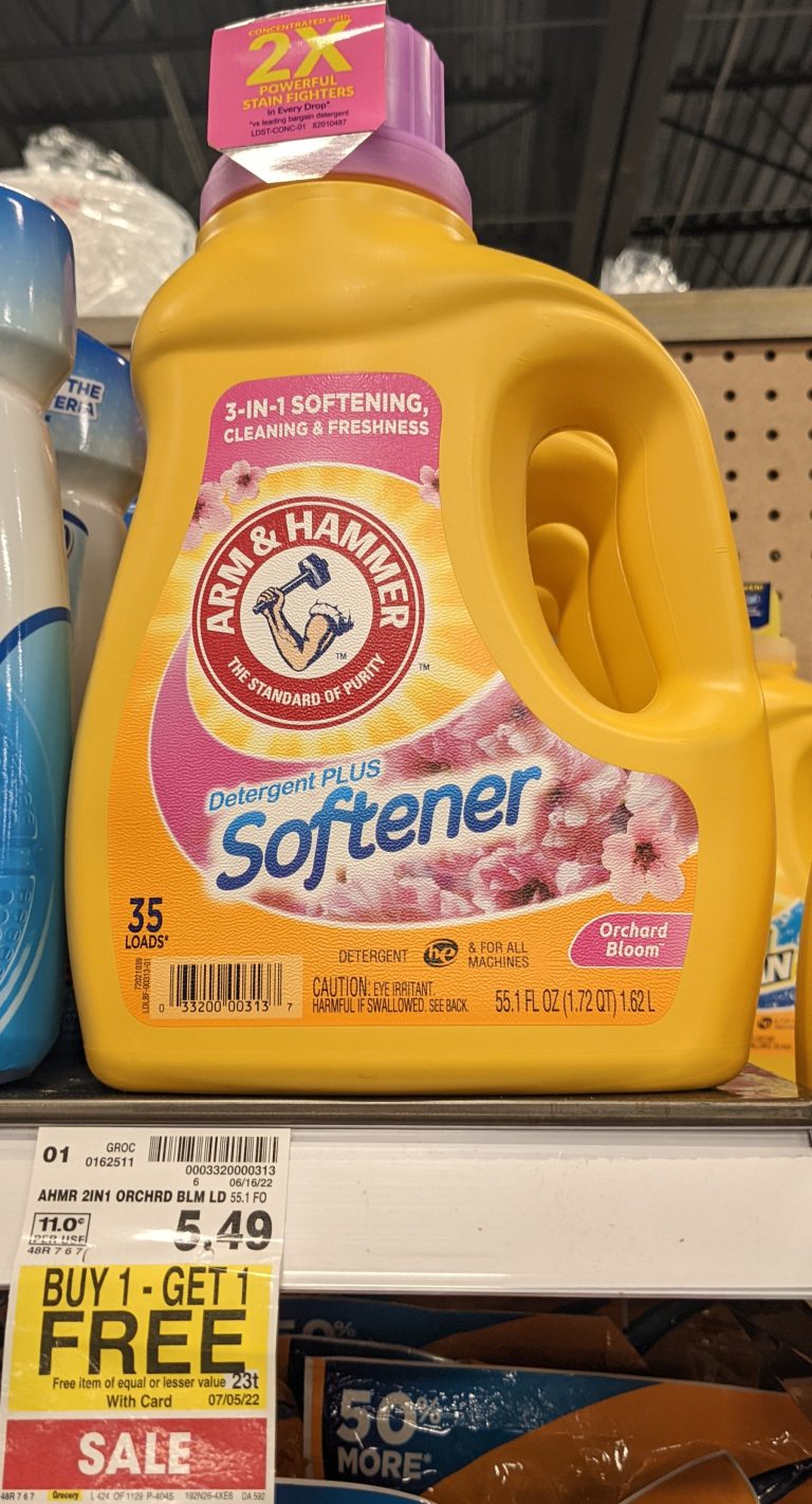 Arm And Hammer Liquid Laundry Detergent Only 75¢ At Kroger iHeartKroger