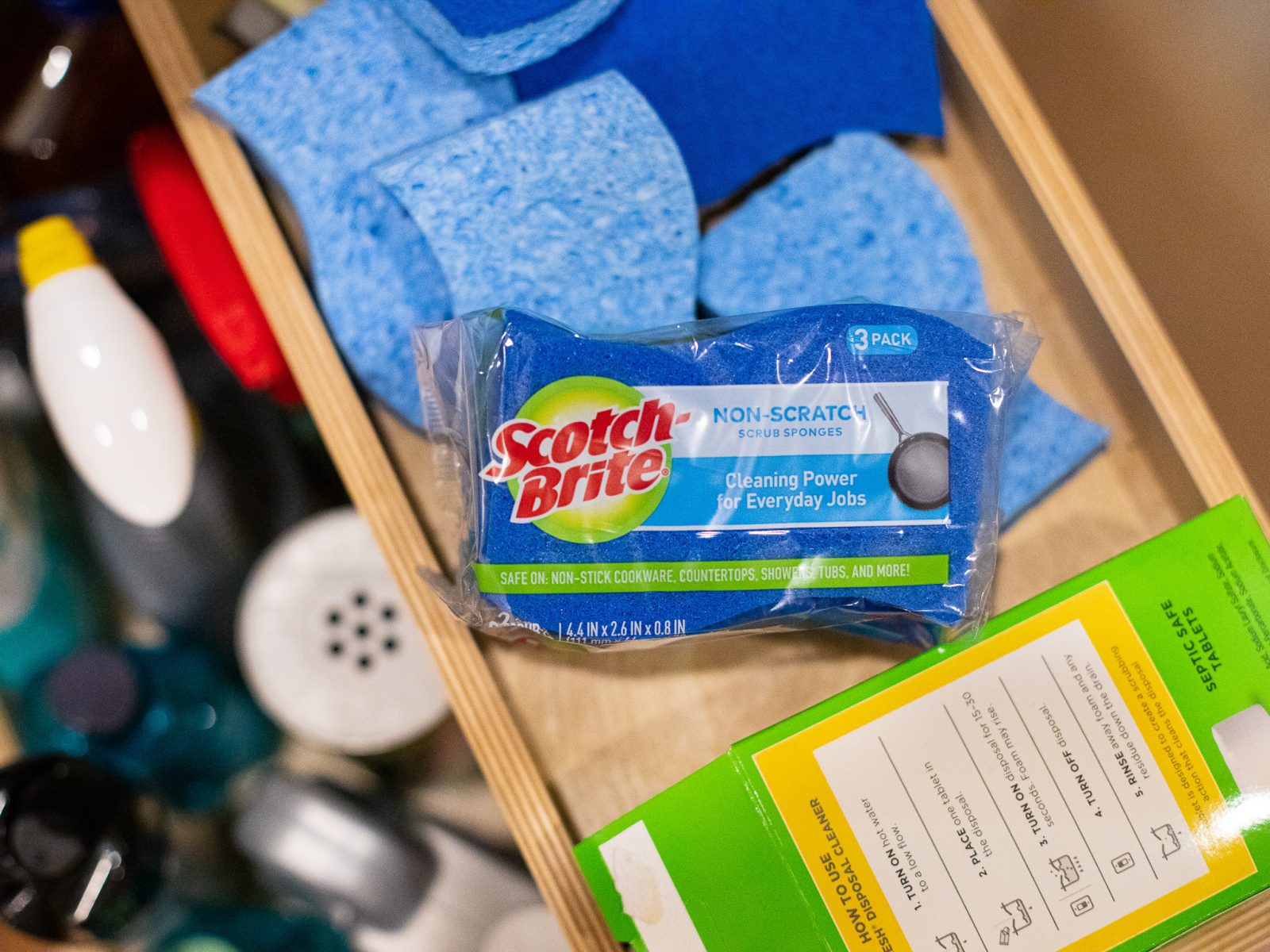 Scotch-Brite Sponges As Low s $2.14 Per Pack At Kroger – 71¢ Per Sponge