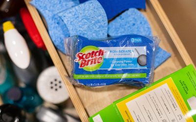 Scotch-Brite Sponges Are $2.89 Per 3-Pack At Kroger – 96¢ Per Sponge